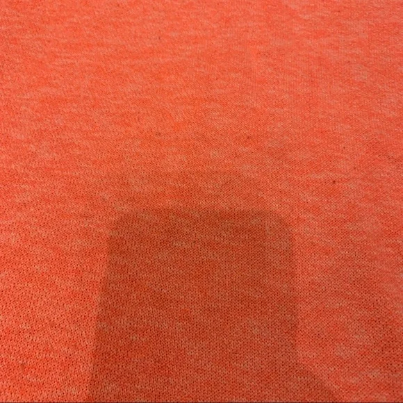 Neon Coral 3/4 sleeve Sweater. Size M. - Picture 2 of 6